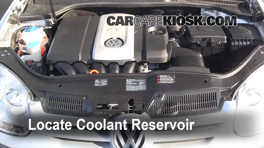 2008 Volkswagen Rabbit S 2.5L 5 Cyl. (2 Door) Coolant (Antifreeze) Flush Coolant